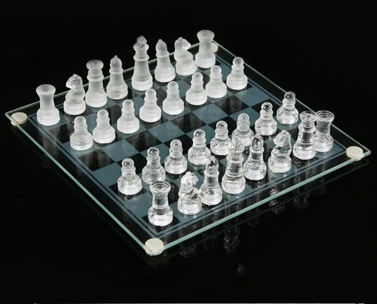 Glass Chess Set