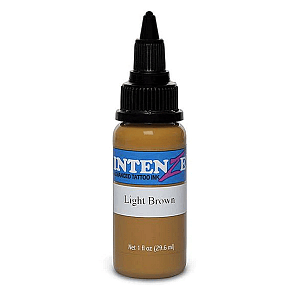 Light Brown  Intenze Tattoo Ink