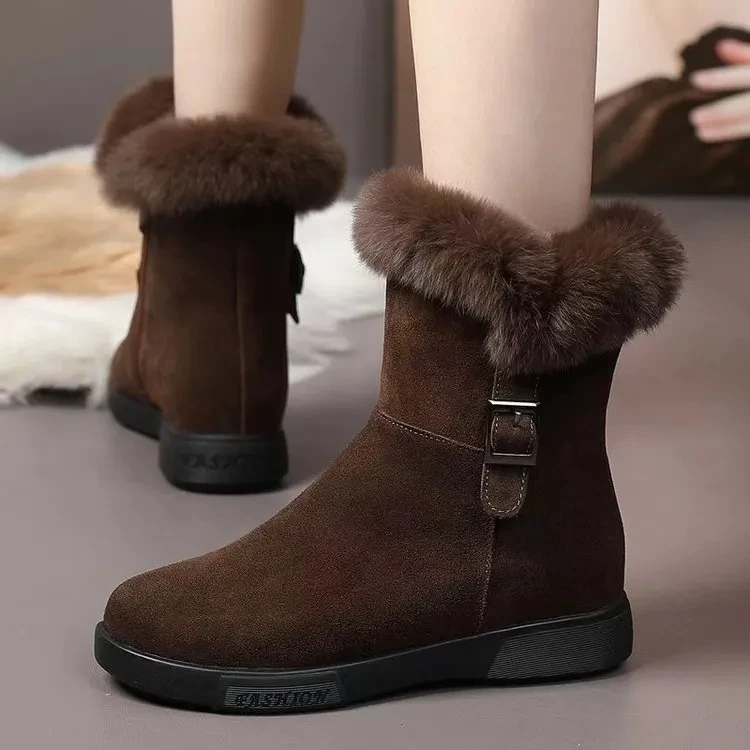 Fur Lined Ankle Boots