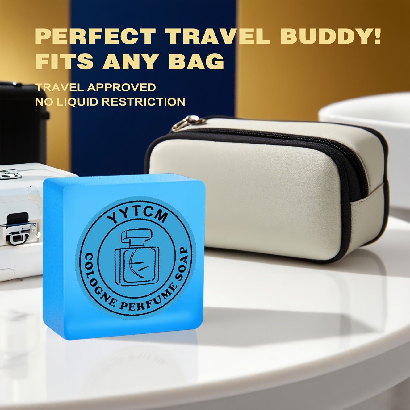 Mens Cologne Scented Soap with Shea Butter & Olive Oil