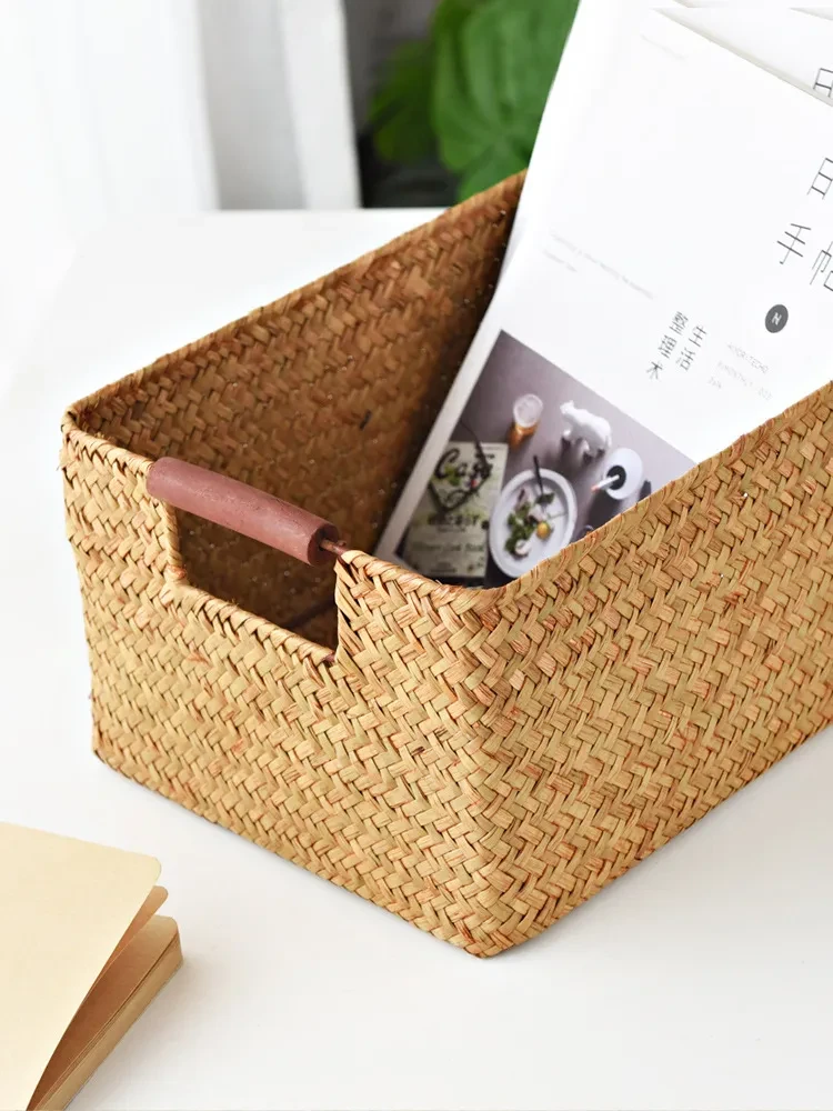 Natural Seagrass Storage Basket