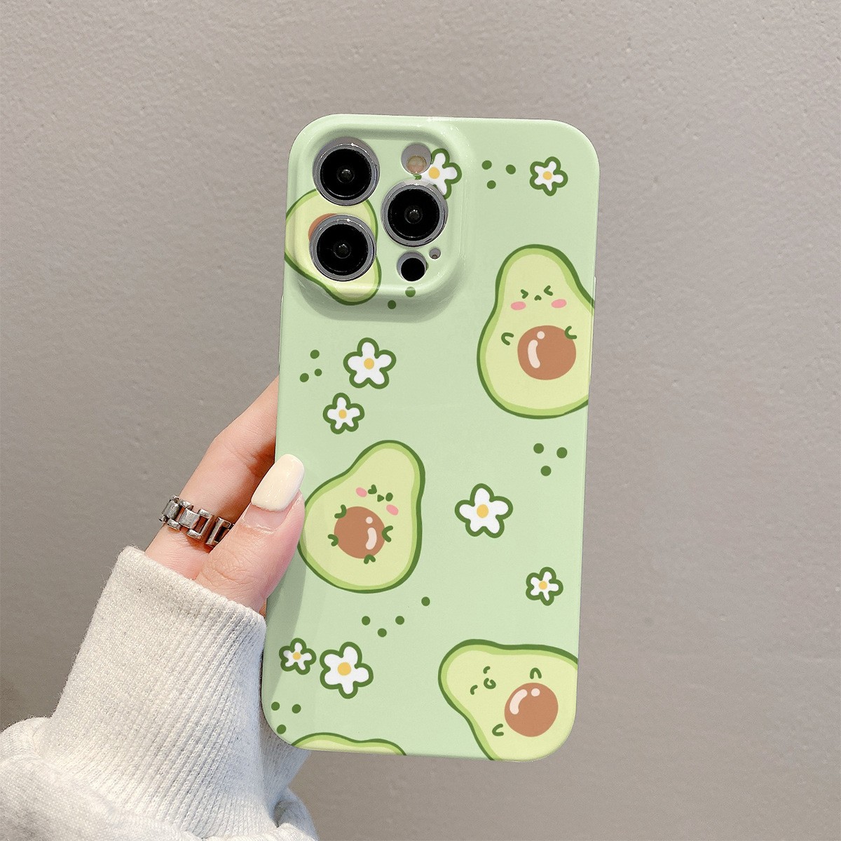 Avocado Film Shell Phone Case Mobile Phone Protective Cover