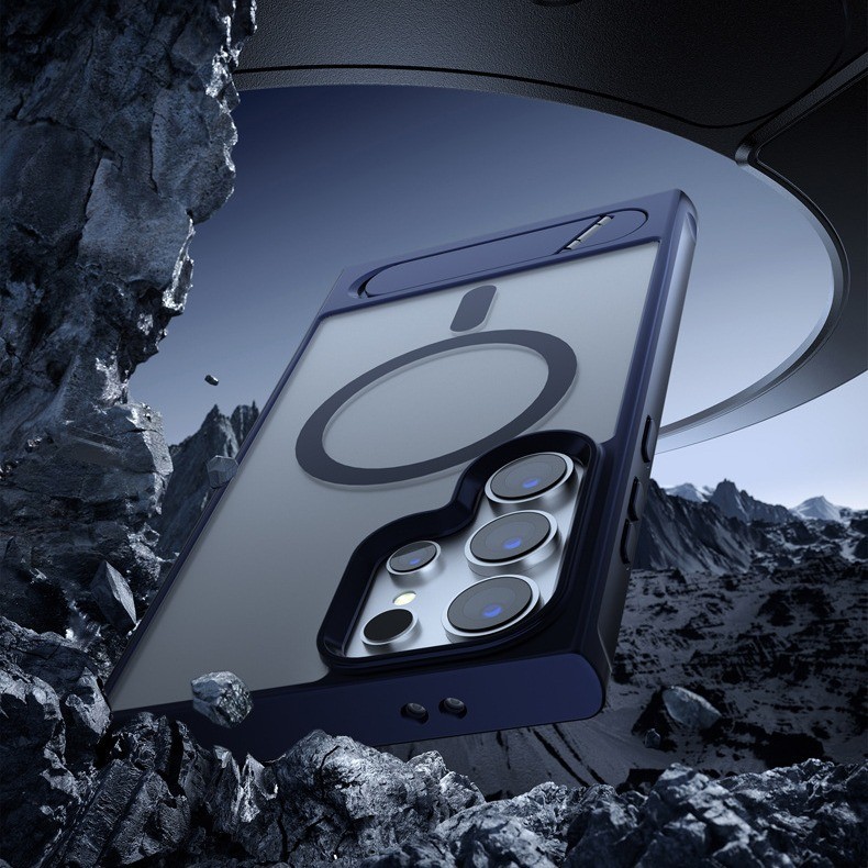 Platinum Shield Bracket Magnetic Phone Case