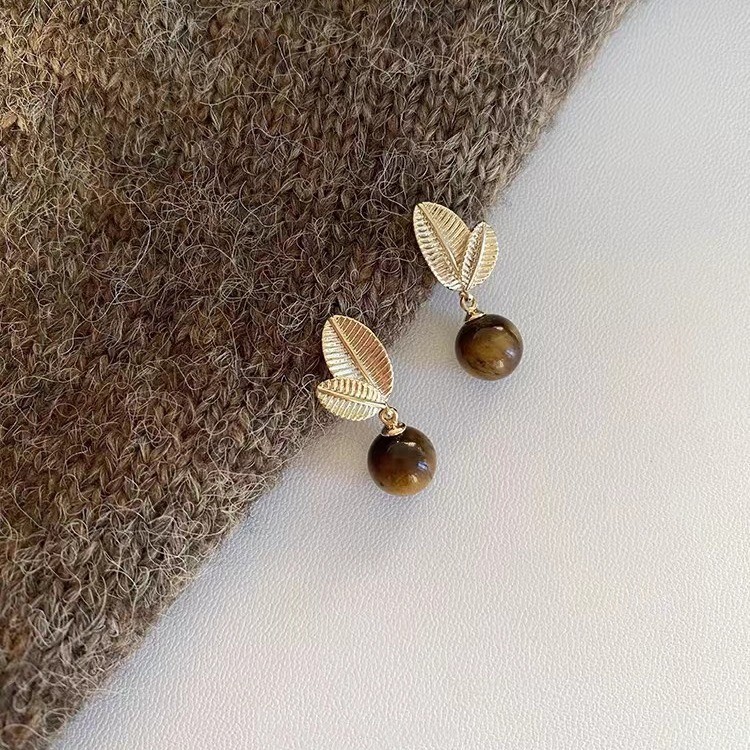 New 925 Silver Simple All-match Unique Earrings