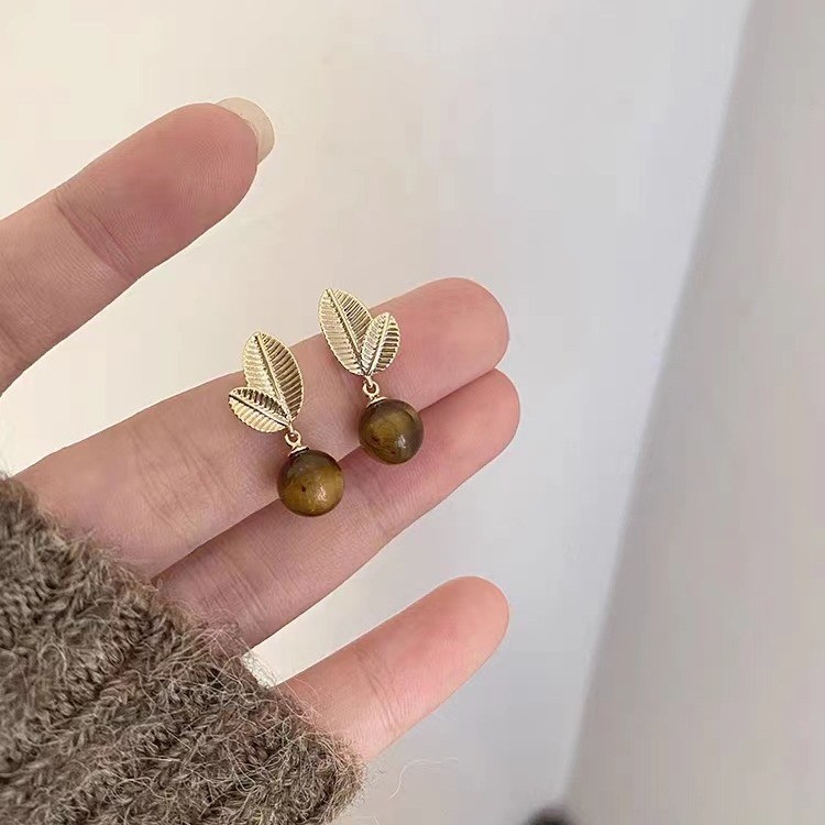 New 925 Silver Simple All-match Unique Earrings