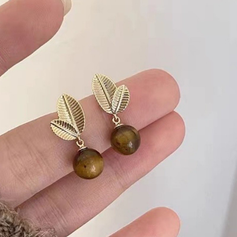 New 925 Silver Simple All-match Unique Earrings