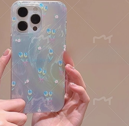 Ins Laser Gradient Star Full Package Hard Case