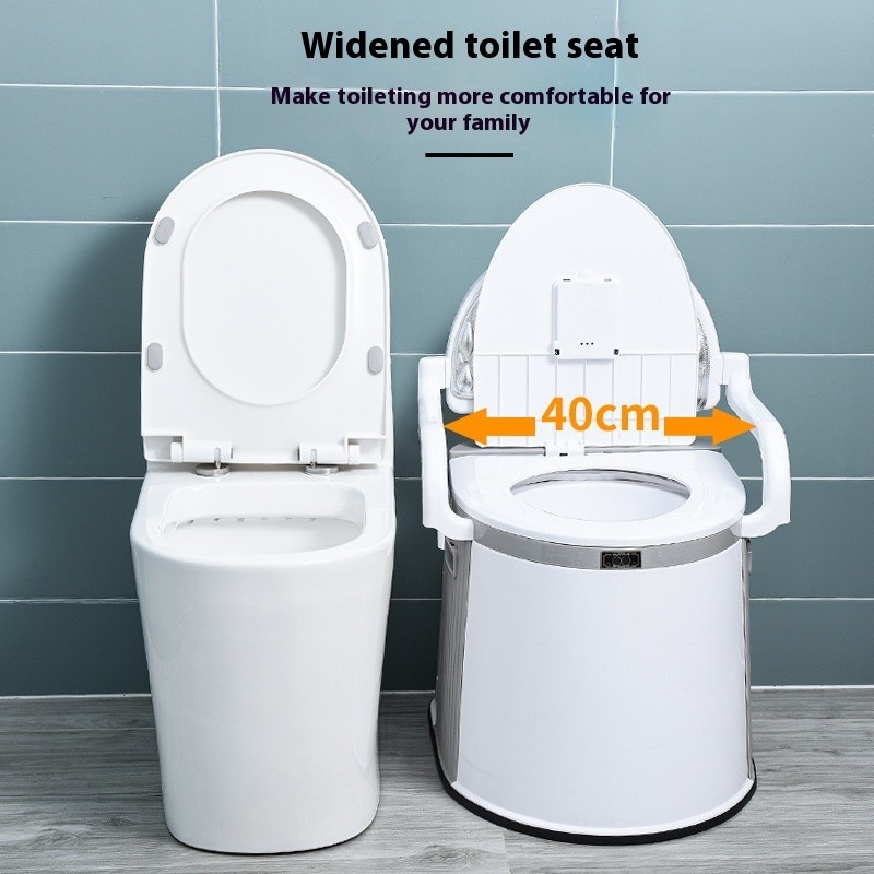 Portable Toilet For The Elderly Household Indoor Deodorant