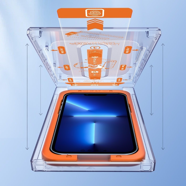 Phone Full Screen HD Dust-proof Membrane Tempered Glass Protective Film