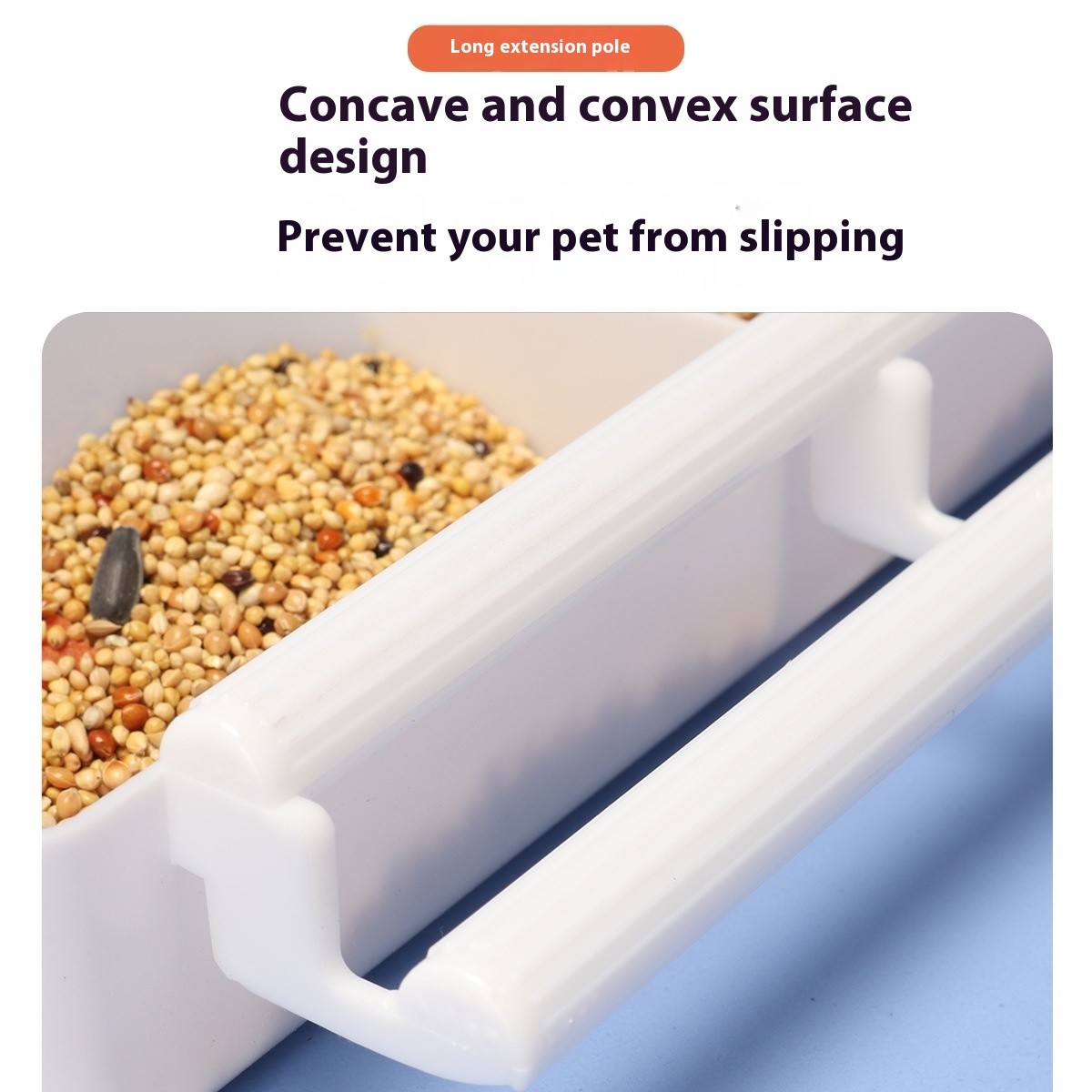 Plastic Inner Hanging Food Container Feeder