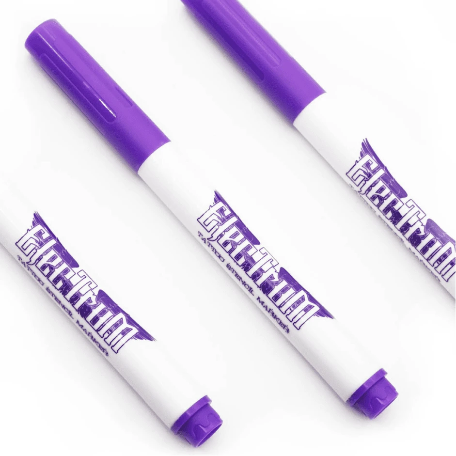 Disposable Skin Markers by Electrum  Violet (alcohol resistant)