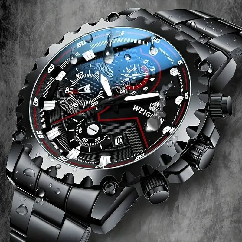 Black Samurai Mens Quartz Watch