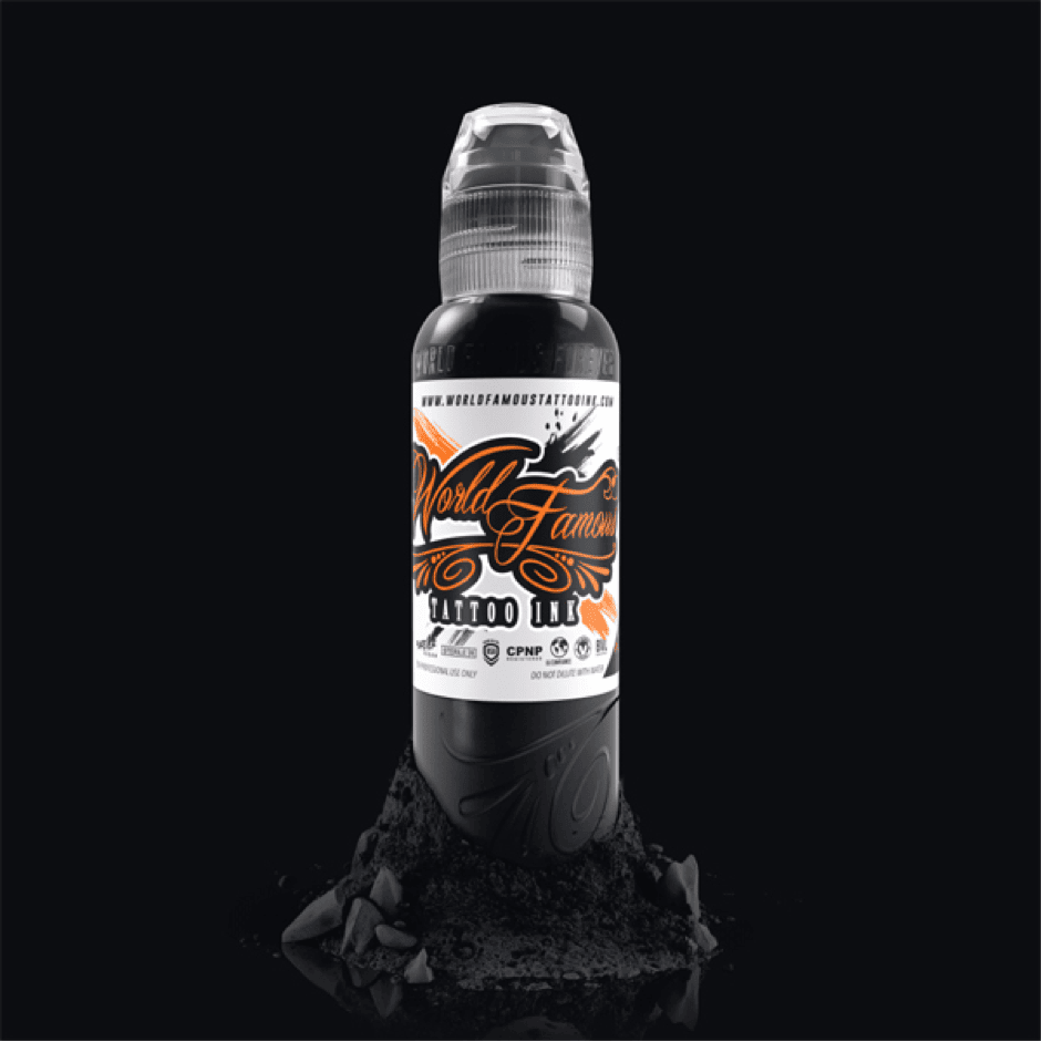 True Black  World Famous Ink