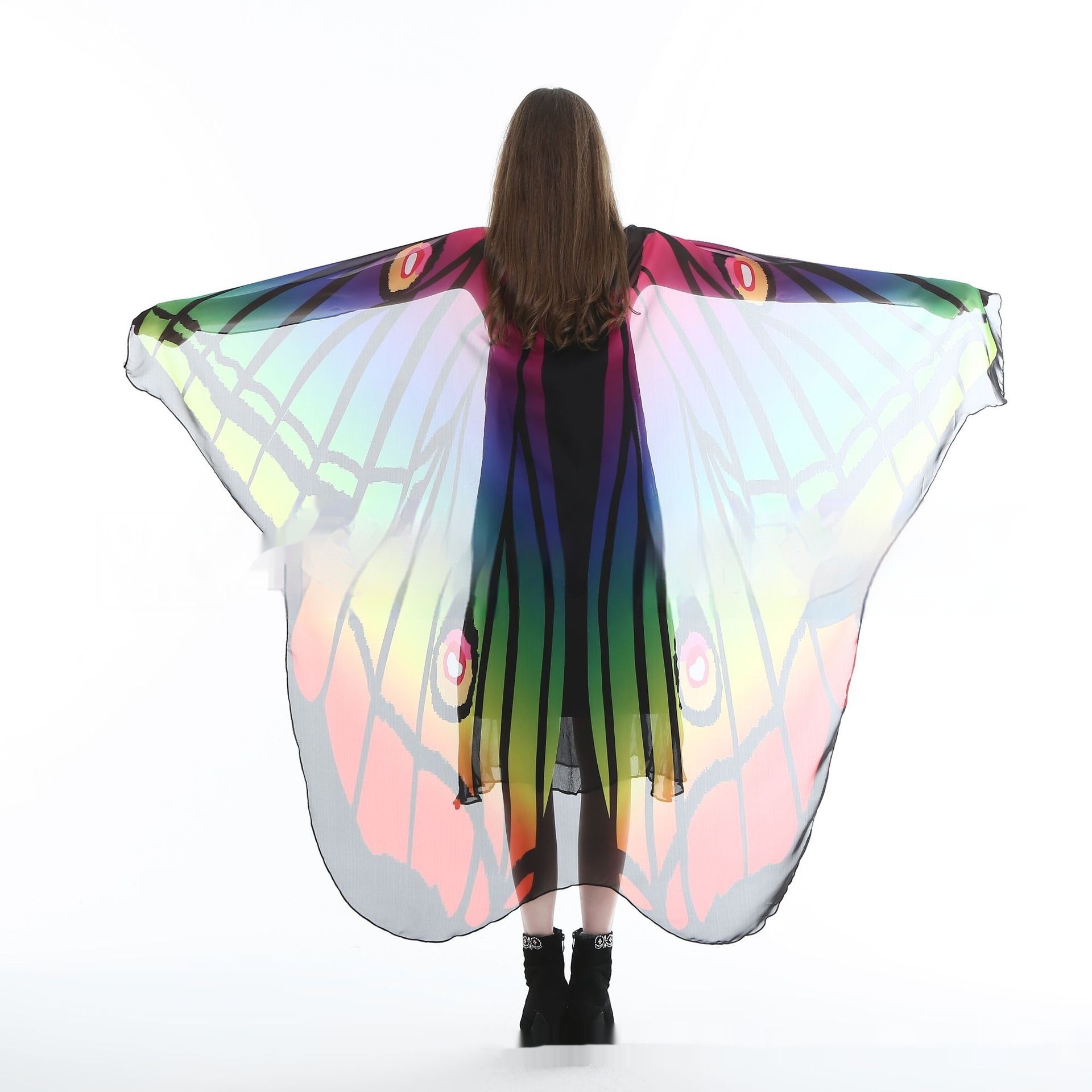 Fashion Halloween Shawl Decorative Butterfly Cloak