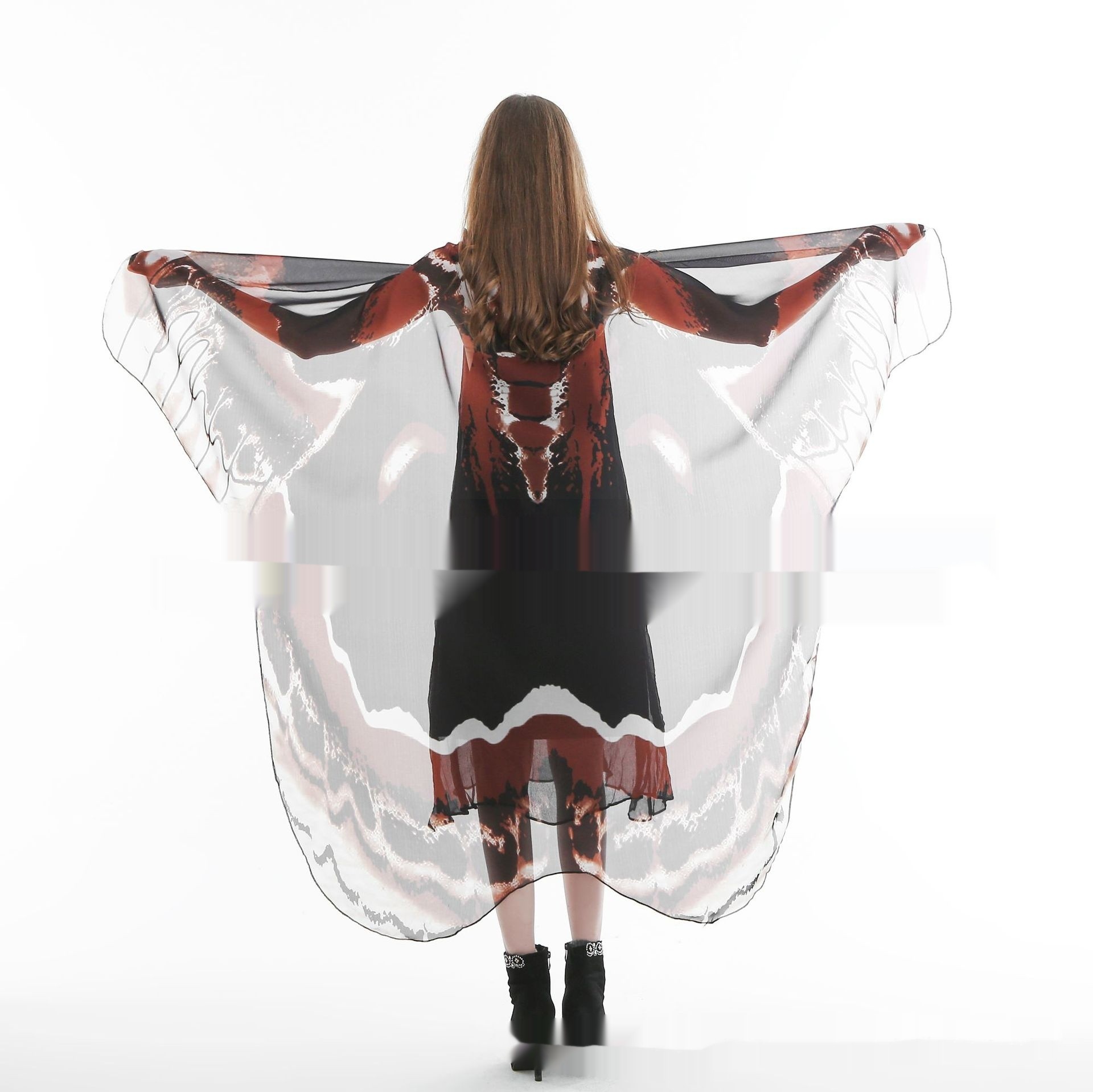 Fashion Halloween Shawl Decorative Butterfly Cloak