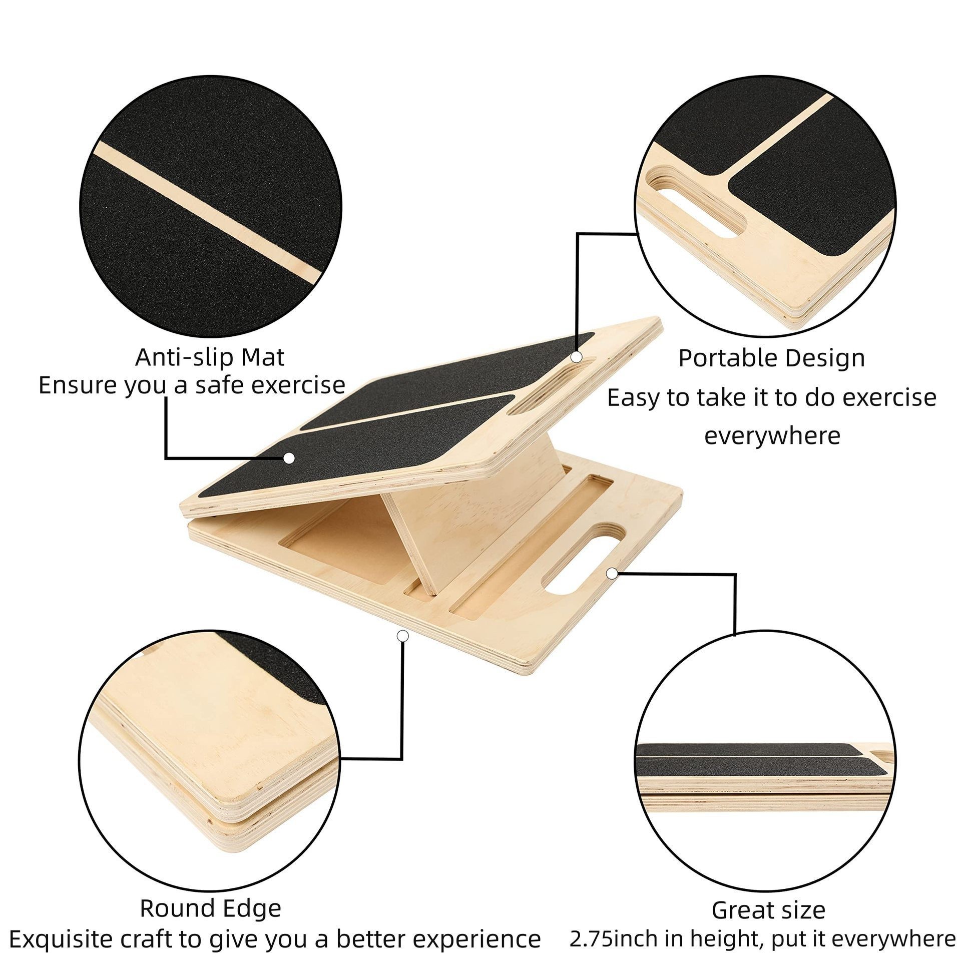 Wooden Inclined Board Foldable Household