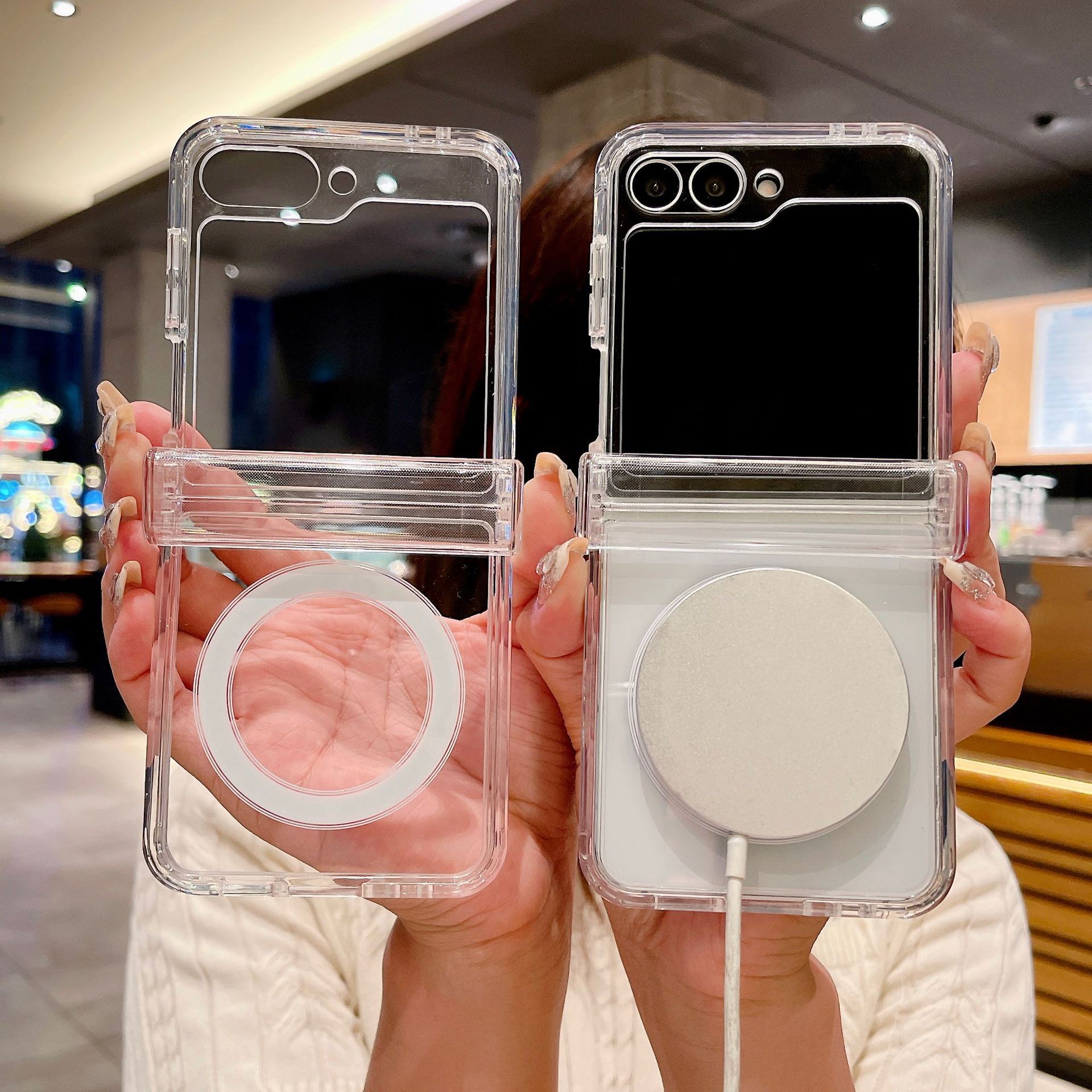 Anti-fall Magnetic Flip Cover Phone Case