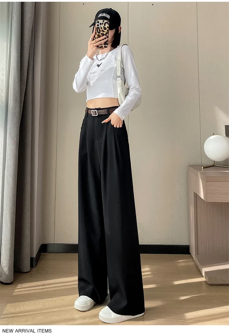 High Waisted Black Pants