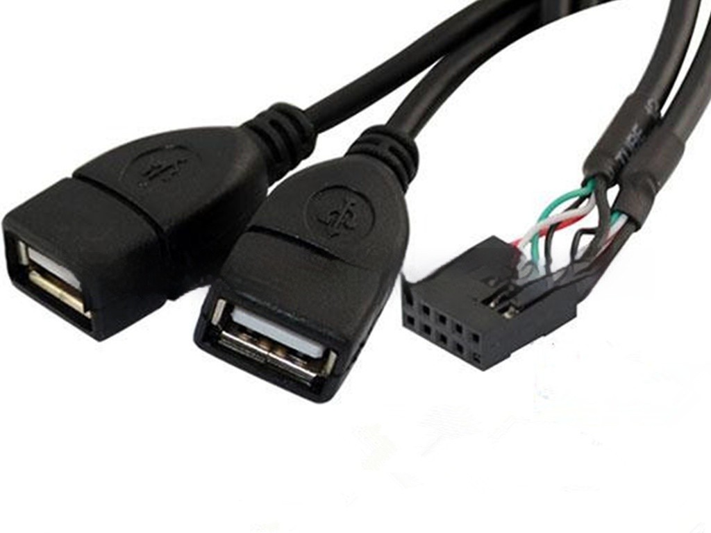 USB Dual AM-head Conversion Data Cable