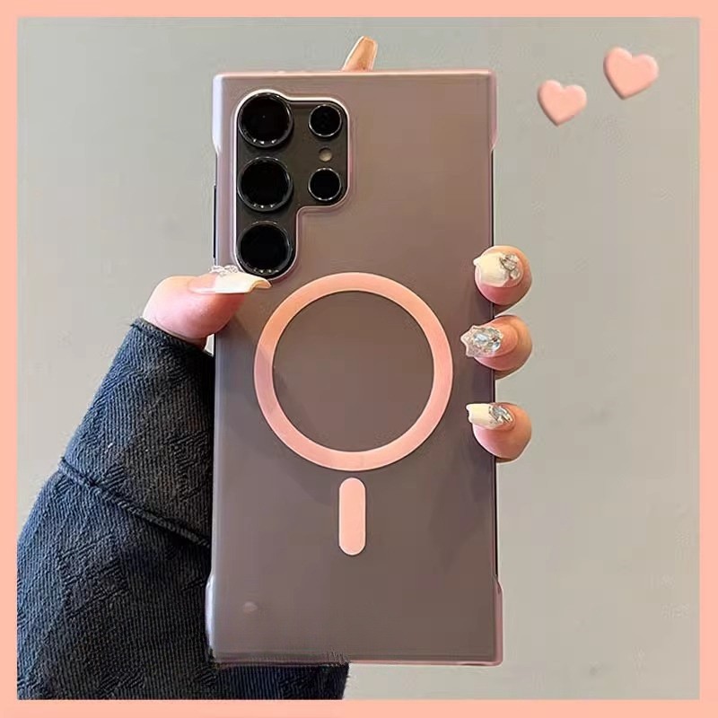 Frameless Ice Mist Magnetic Suction Ultra-thin Frosted Pc Apply Mechanically Phone Case