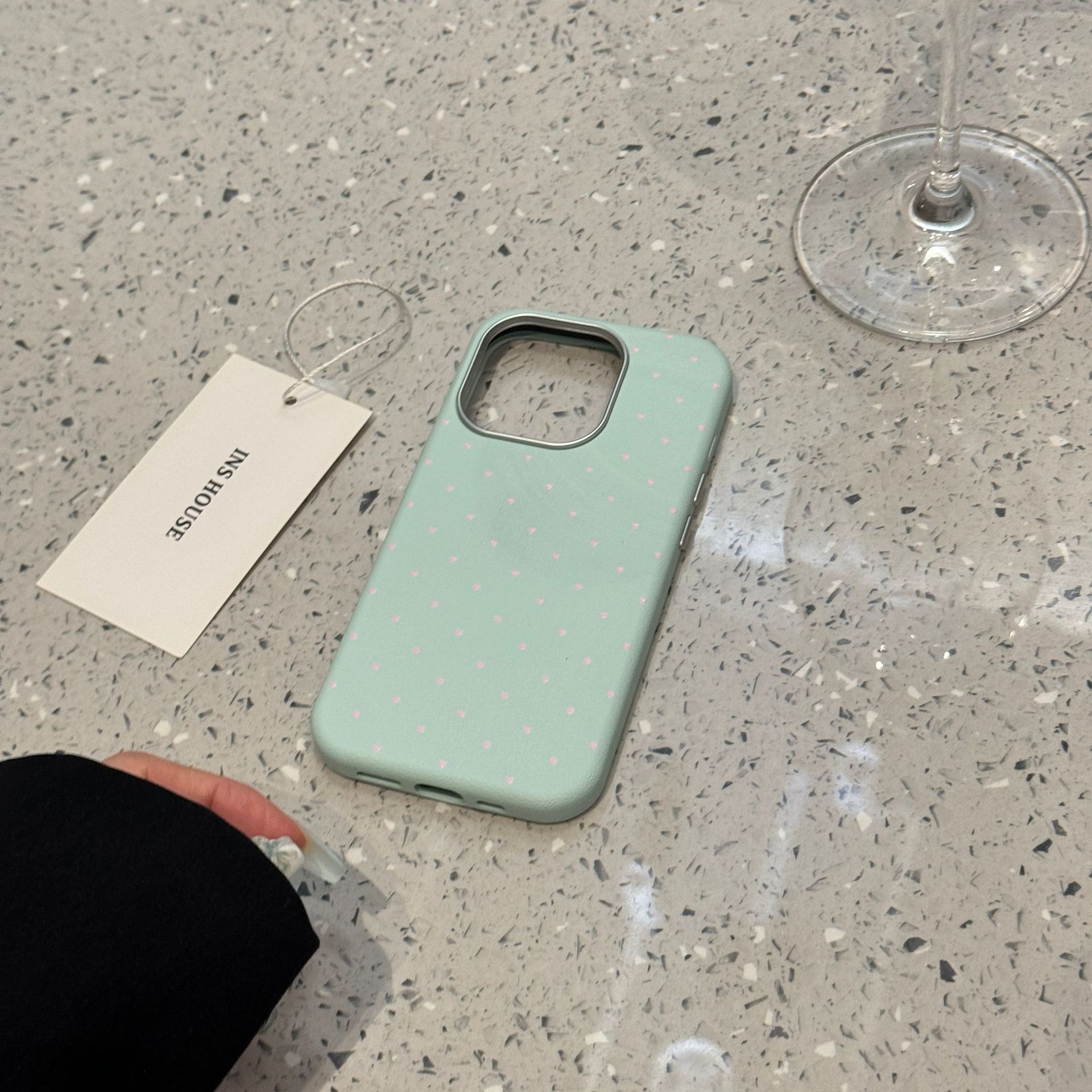 Love Three-dimensional Teddy Bear Suitable For Mobile Phone Case Leather