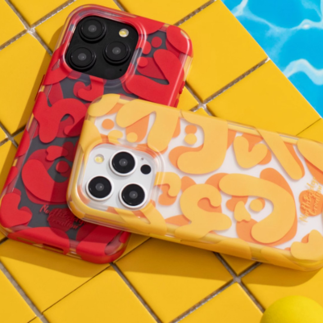 Yellow Graffiti All Inclusive 2-in-1 Frosted Phone Case