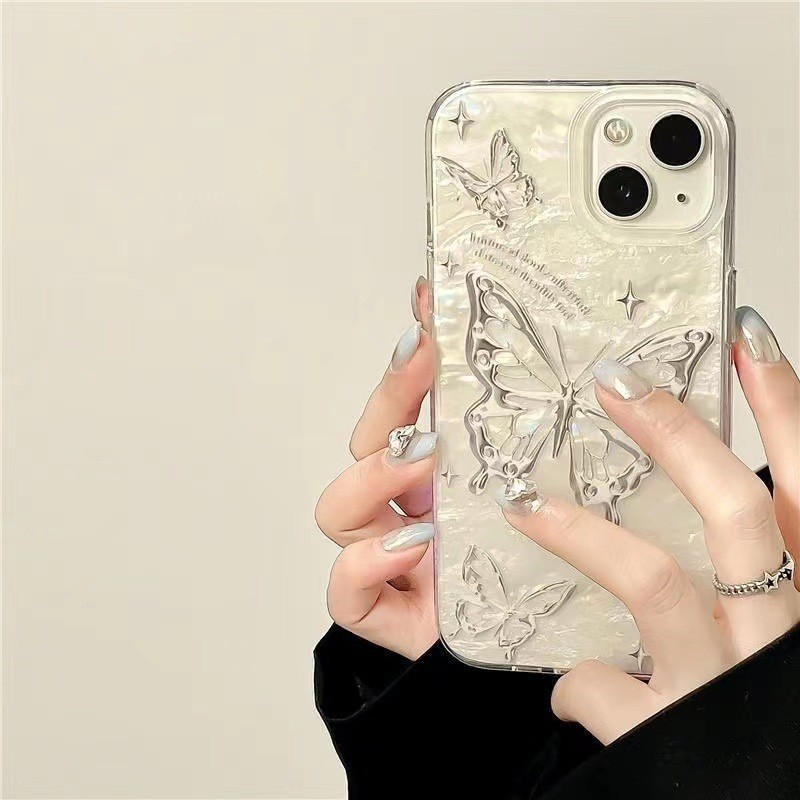 Fashion Personality Butterfly English Phone Case