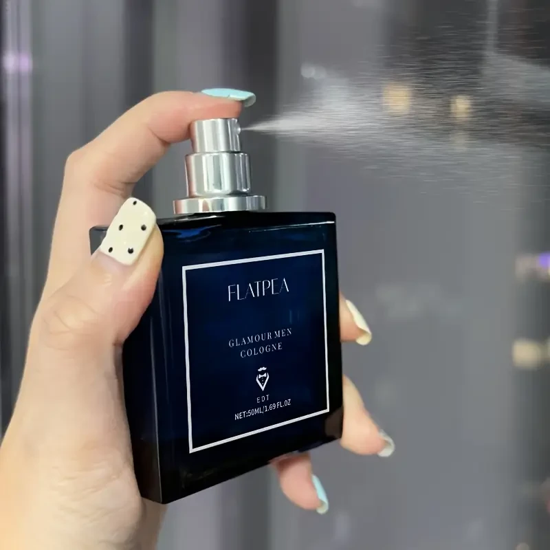 Men's Pheromone Long-Lasting Cologne with Woody Fragrance