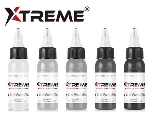 Opaque Gray Set  Xtreme Ink