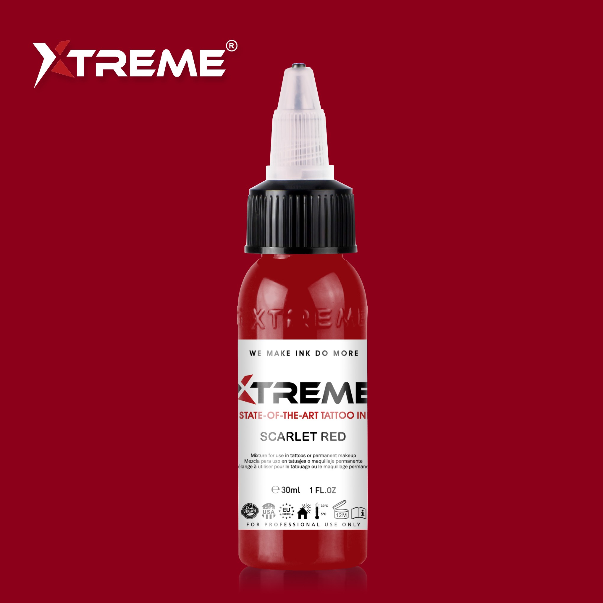 Scarlet Red  Xtreme Ink