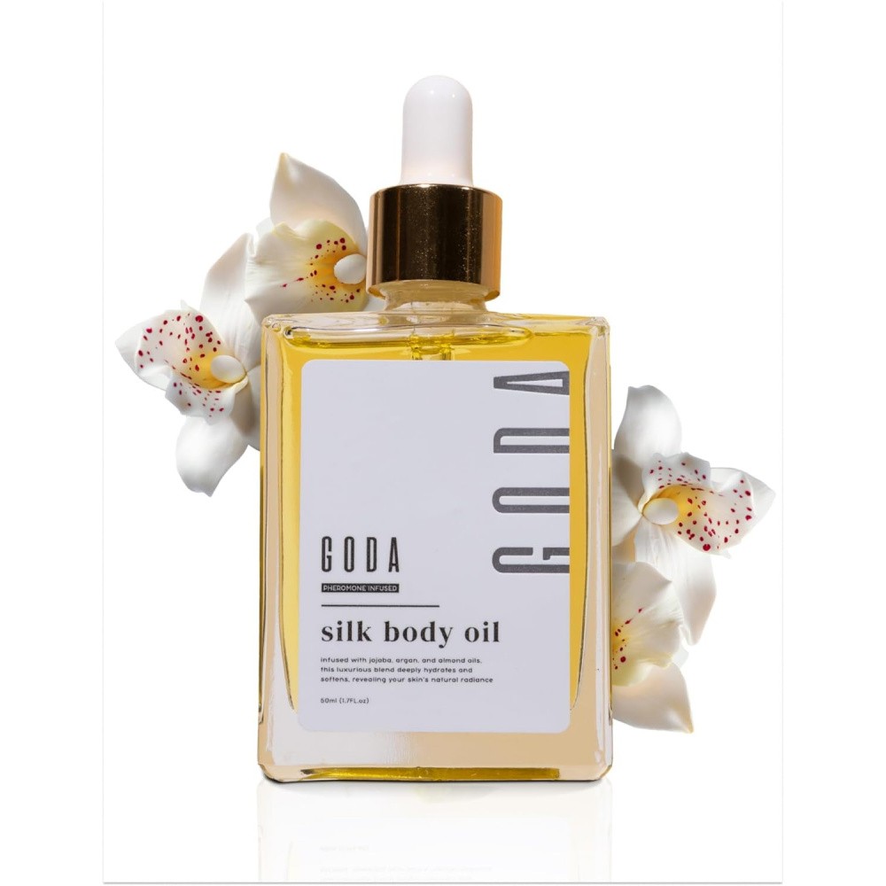 GODA Silk Body Oil (50mL) — Luxurious Hydration, Silky Glow & Soft-Skin Finish