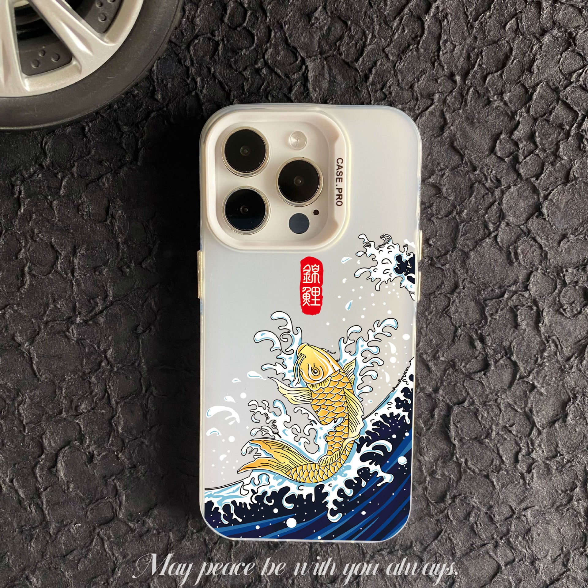 Good Luck Koi Drop-resistant Phone Case