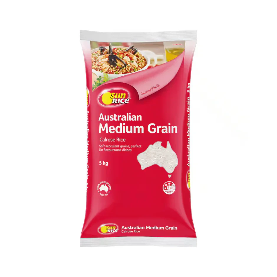 Medium Grain Rice 5kg