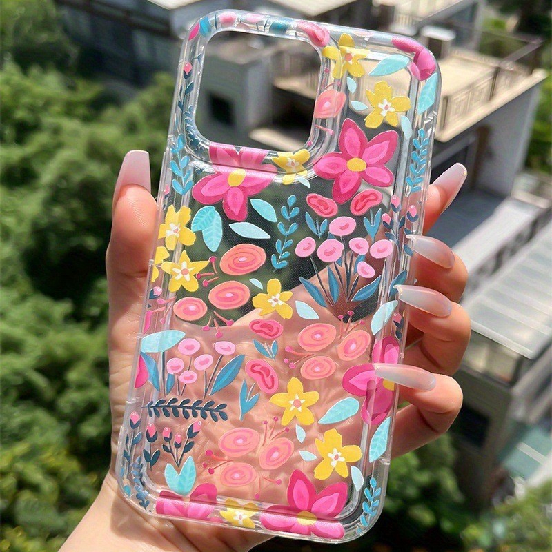 Colorful Bright Flower Airbag Phone Case