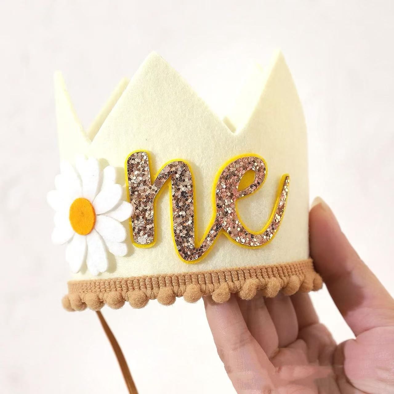 Children's Birthday Little Daisy Crown Decoration Birthday Border Crown Hat