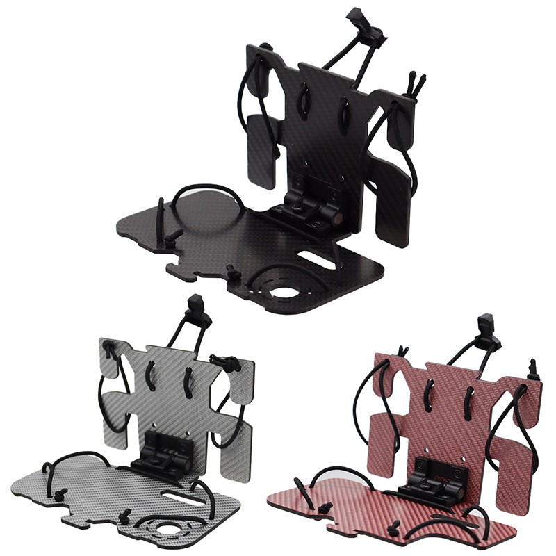 Carbon Fiber Folding Navigation Board MOLLE System Mounted Tactical Vest Chest Hanger