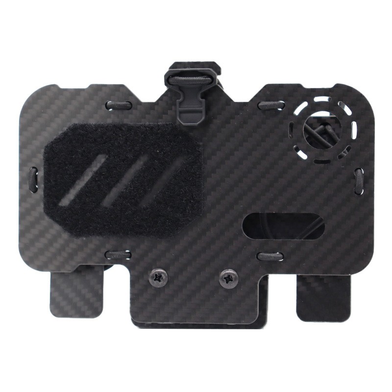 Carbon Fiber Folding Navigation Board MOLLE System Mounted Tactical Vest Chest Hanger