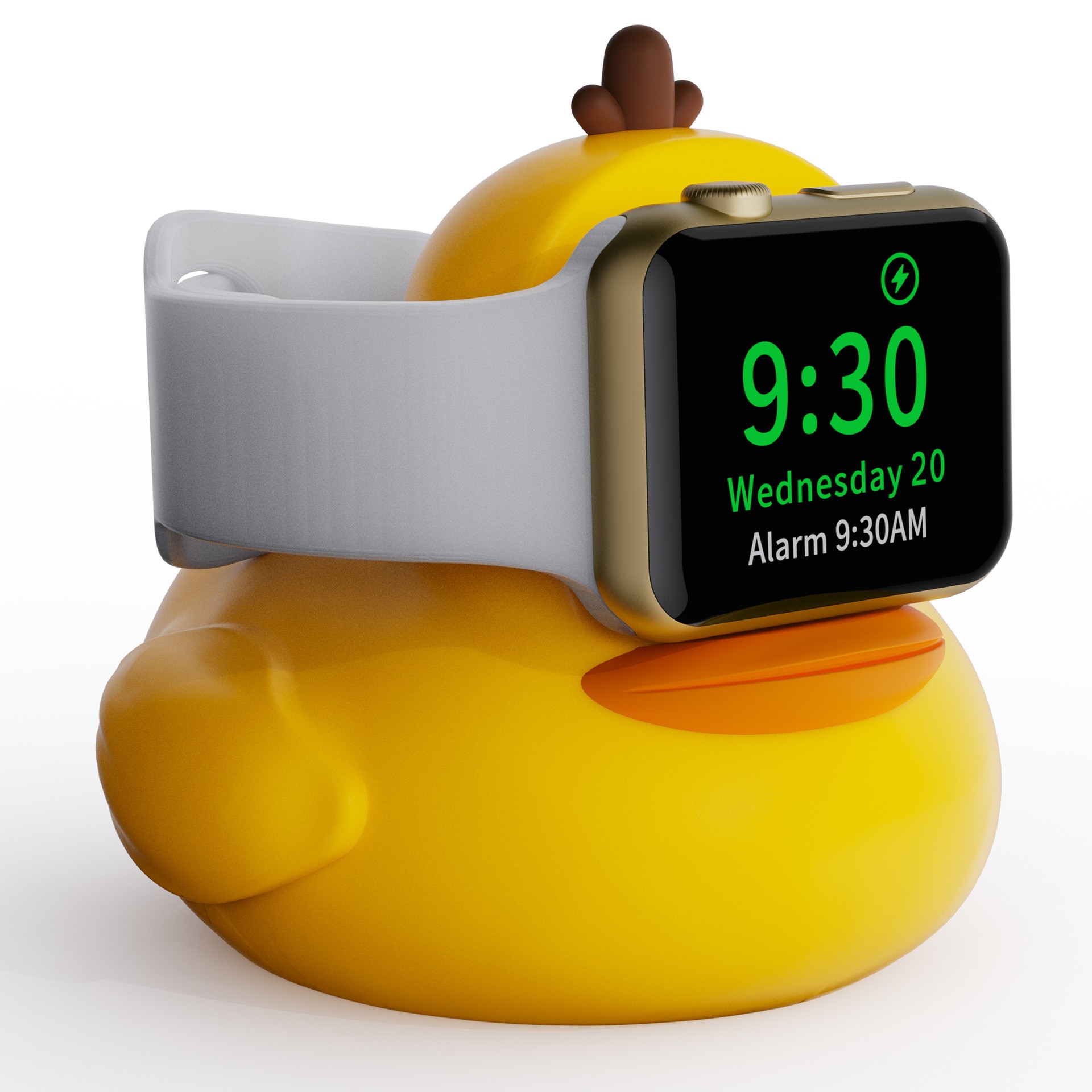 Cartoon Silicone Little Duck Charging Base Creative