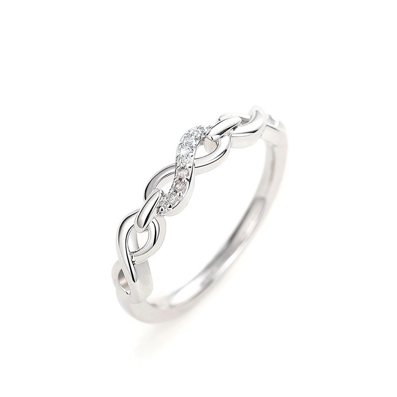 Fashion Personality Female Simple Twist Ring