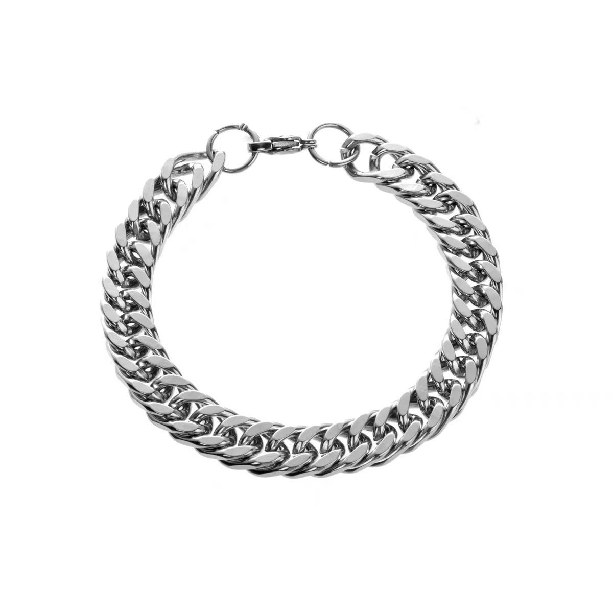 Fashion Personality Cuban Keel Bracelet Men