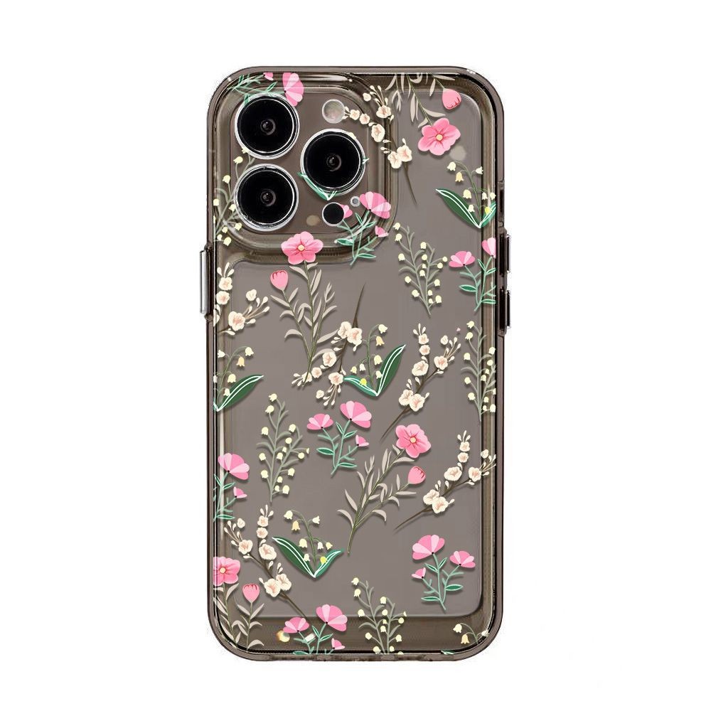 Small Floral Simple Silicone Phone Case
