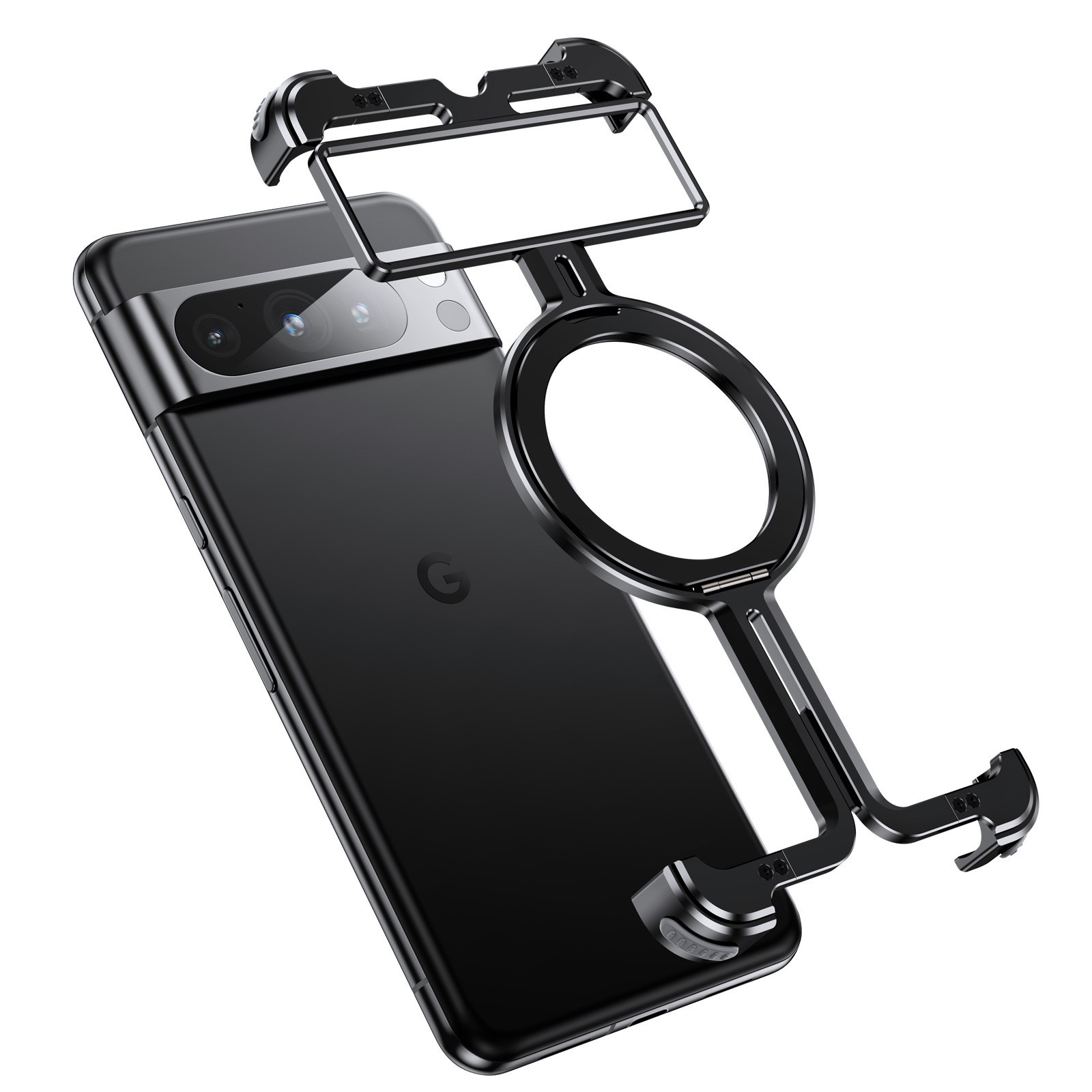 Phone Case Metal Magnetic Bracket Pixel9pro Fold Shell
