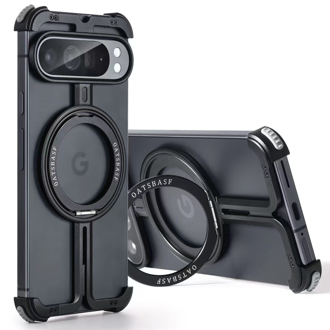 Phone Case Metal Magnetic Bracket Pixel9pro Fold Shell