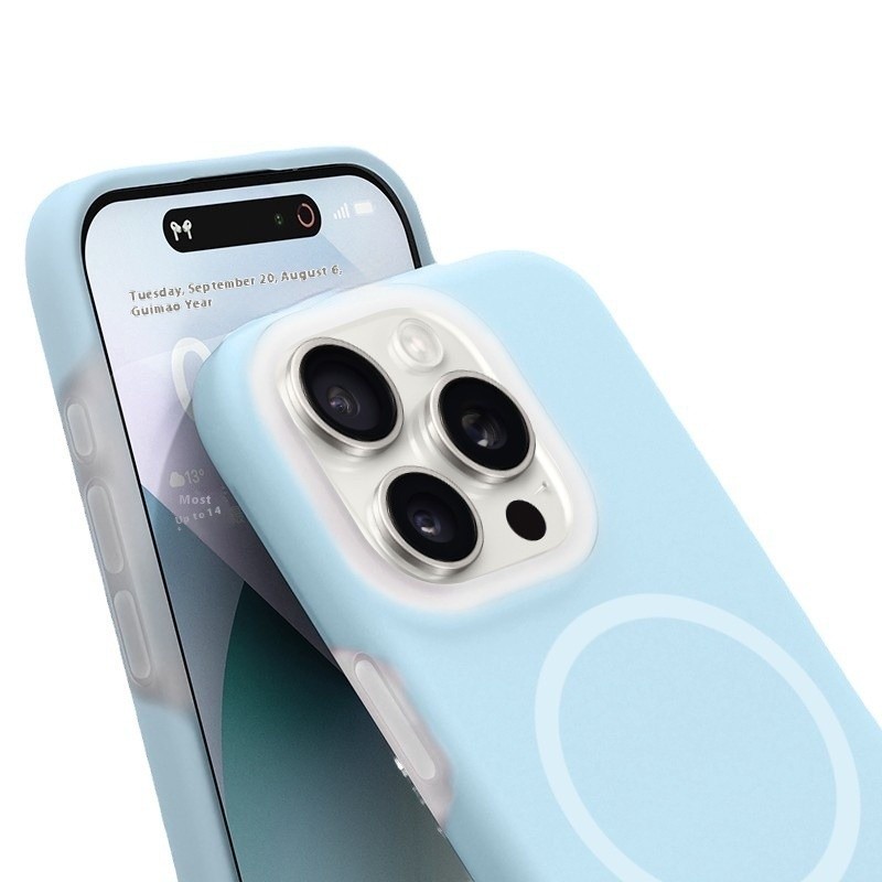 Jelly Liquid Magnetic Silica Gel Phone Case