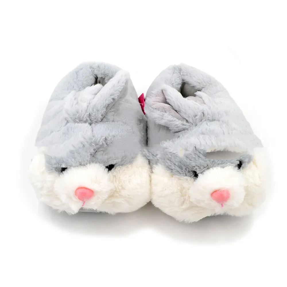 Female Winter Warm Rabbit Home Couple Slippers