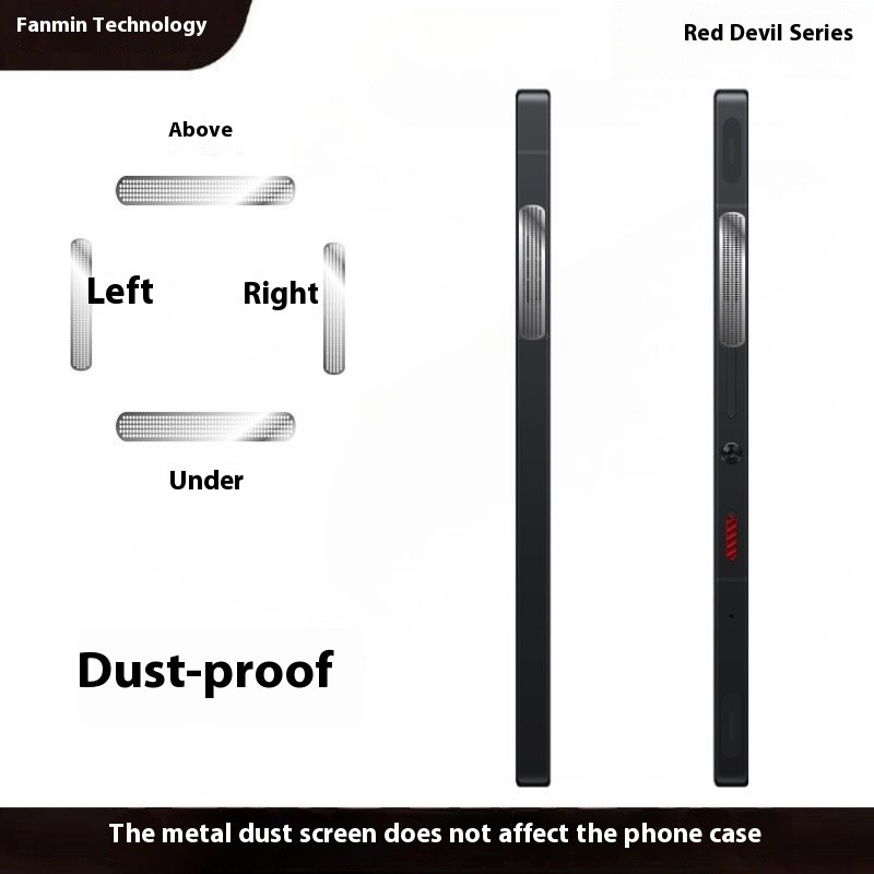 Applicable To RED MAGIC 10Pro Metal Dustproof Net