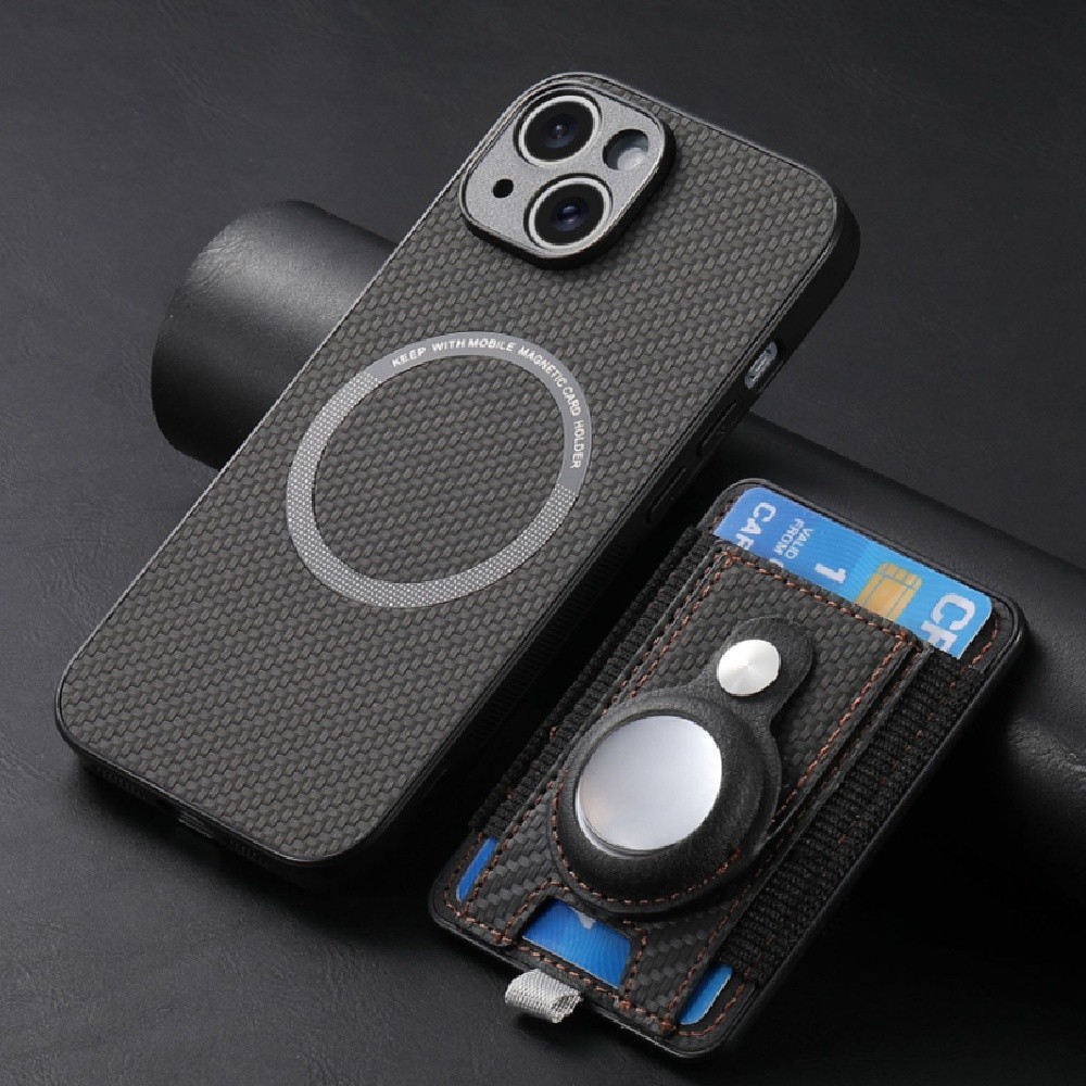 Fashion Storage AirTag Magnetic Phone Case