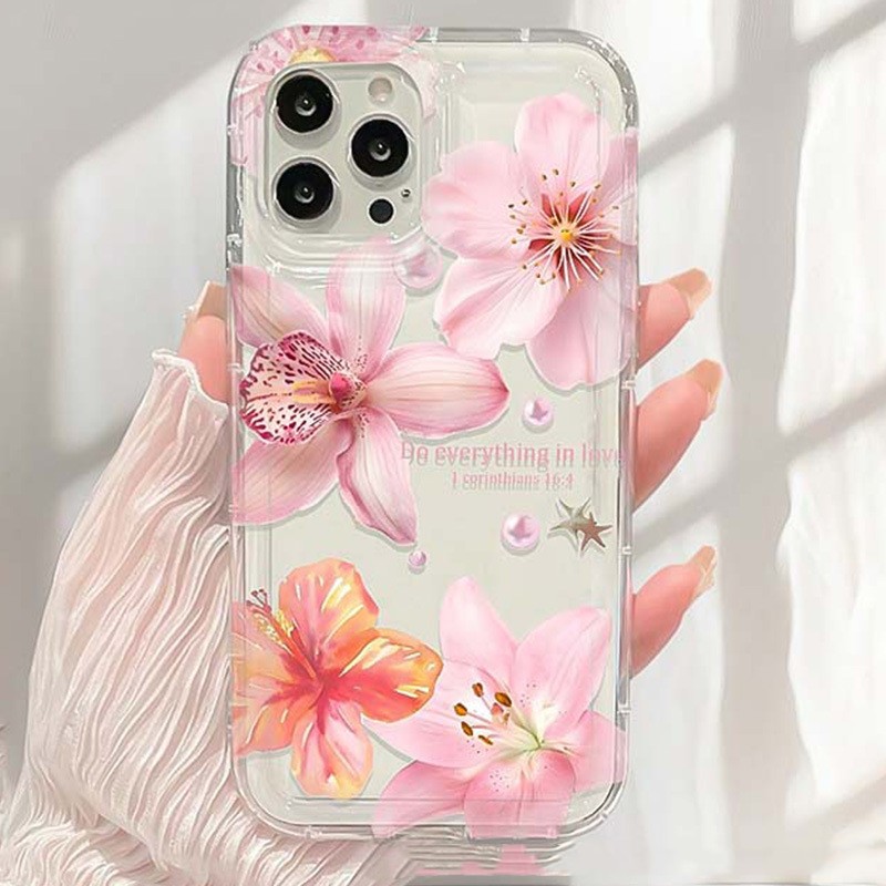 Bright Lily Phone Case Airbag Drop-resistant