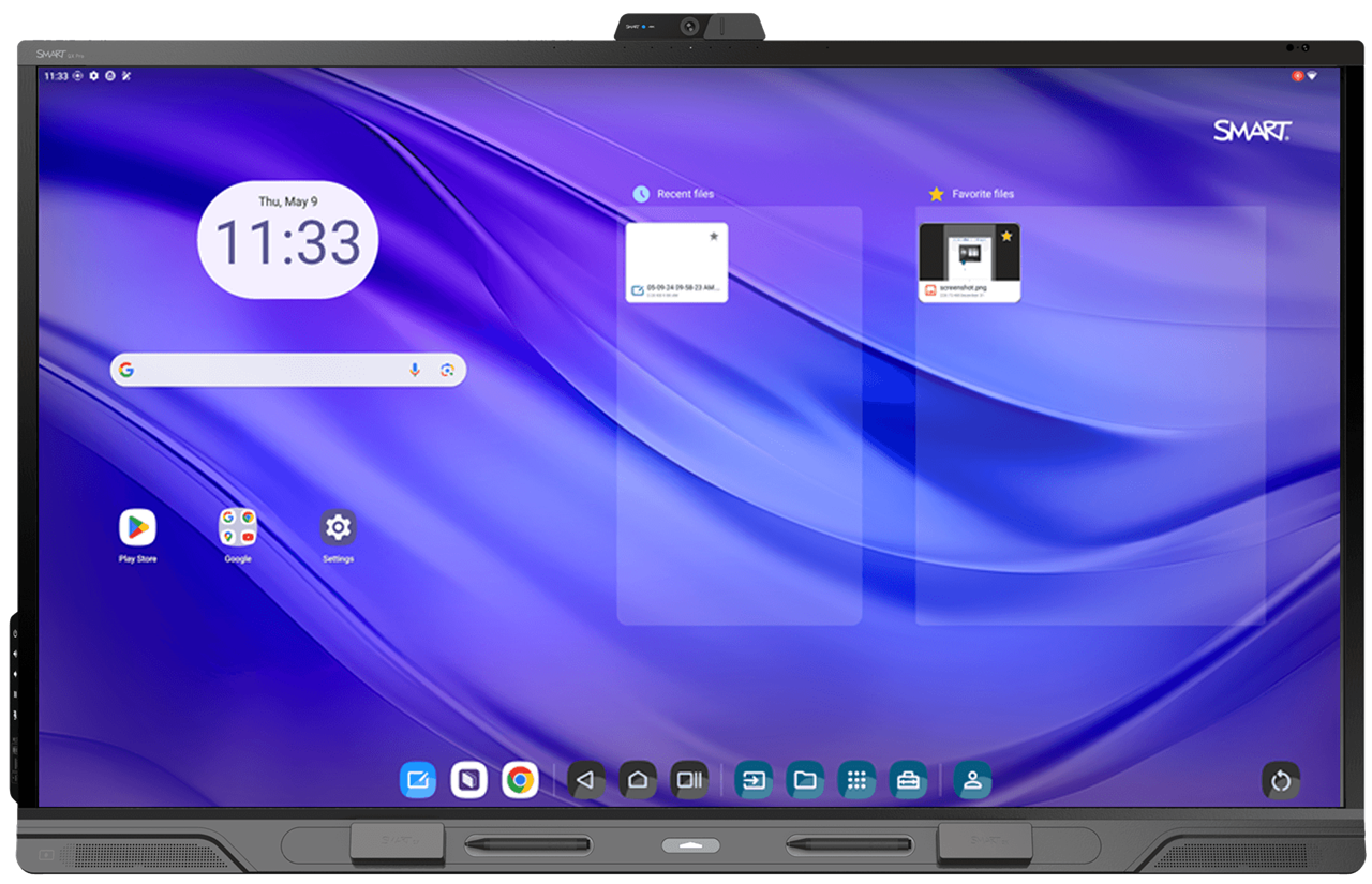 SMART Board QX065 Pro V2 series interactive display with iQ