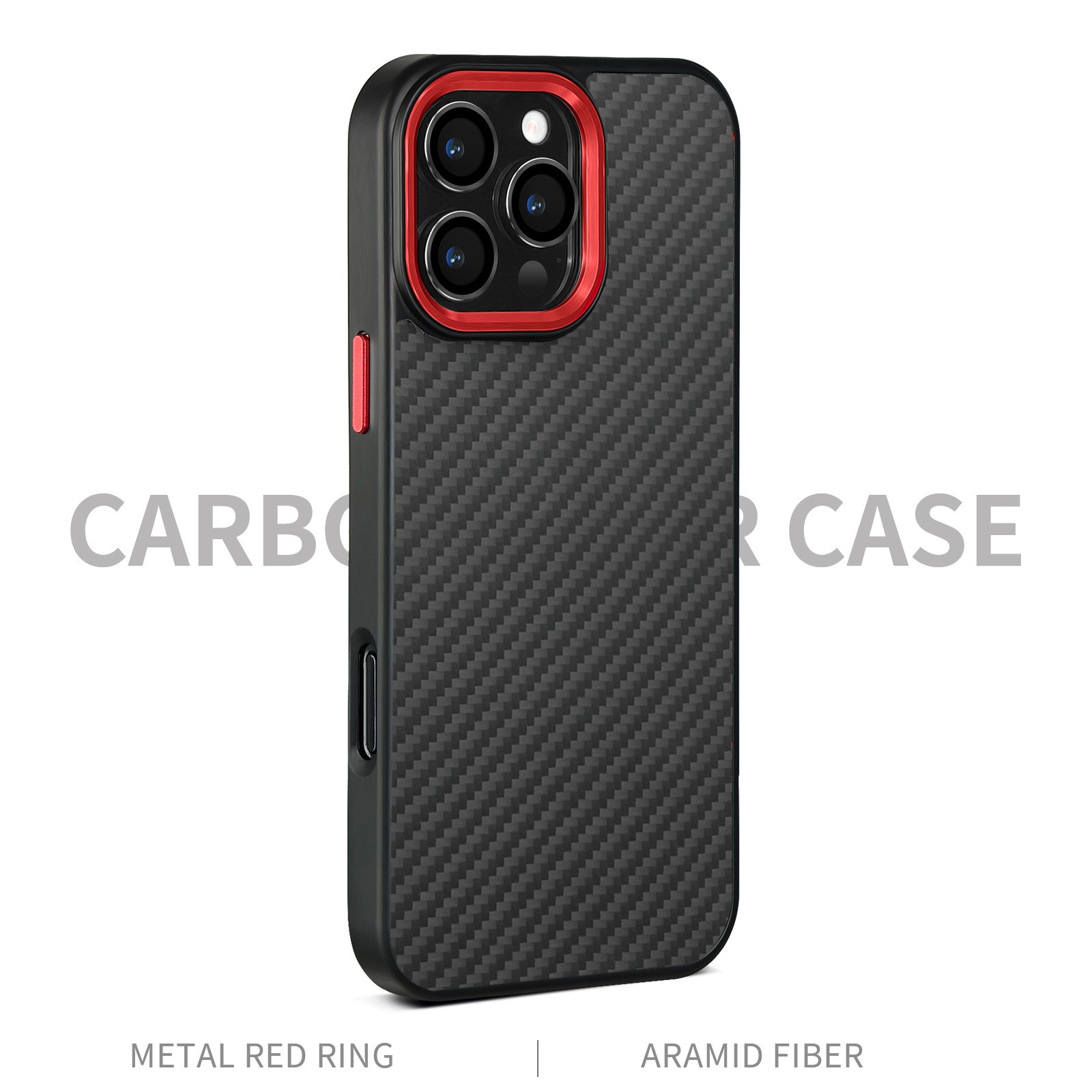 New Metal Frame Kevlar Mobile Phone Shell